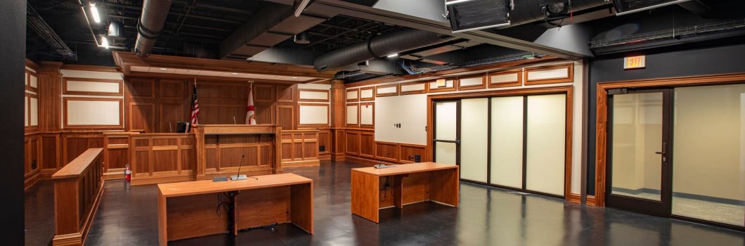 Levin Papantonio Rafferty – Mock Courtroom Renovation